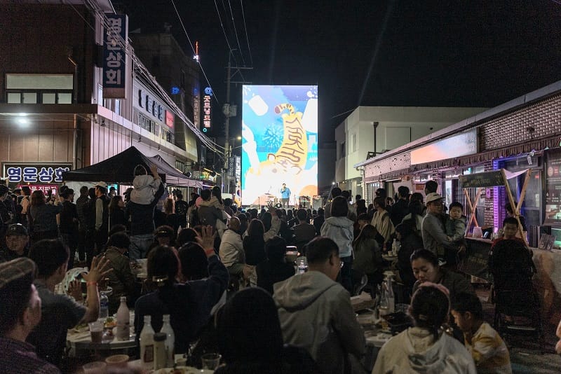 로컬과 청년의 만남 세종시 조치원 술술축제 4000명 찾아