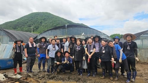 충남도의회 농수산해양위원회-사무처, 수해 농가 복구지원