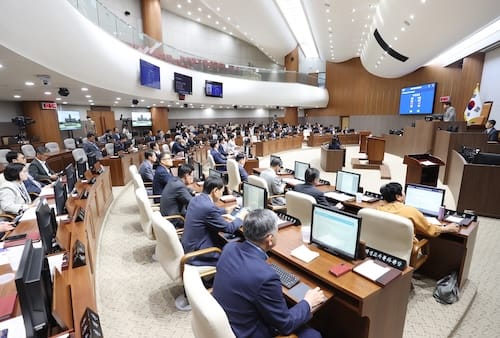 충남도의회, 제354회 임시회 24개 안건 처리